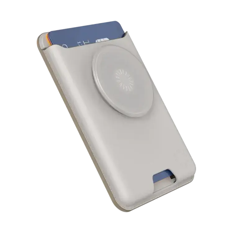 PopSockets Softgoods PopWallet+ MagSafe w/ Adapter Horchata