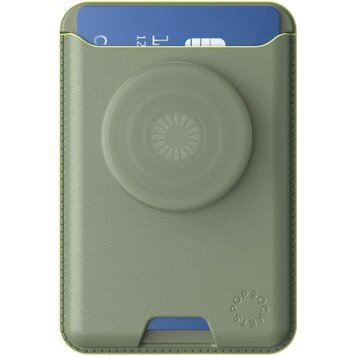 PopSockets Softgoods PopWallet+ MagSafe w/ Adapter Eucalyptus