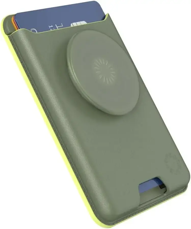 PopSockets Softgoods PopWallet+ MagSafe w/ Adapter Eucalyptus