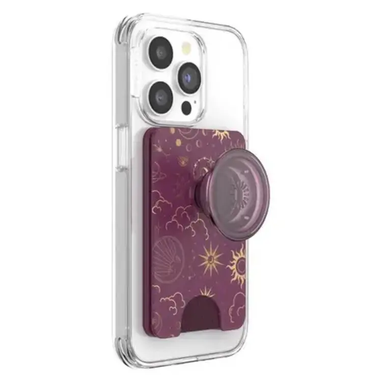 PopSockets PopWallet+ MagSafe w/Adapter Celestial Mauve