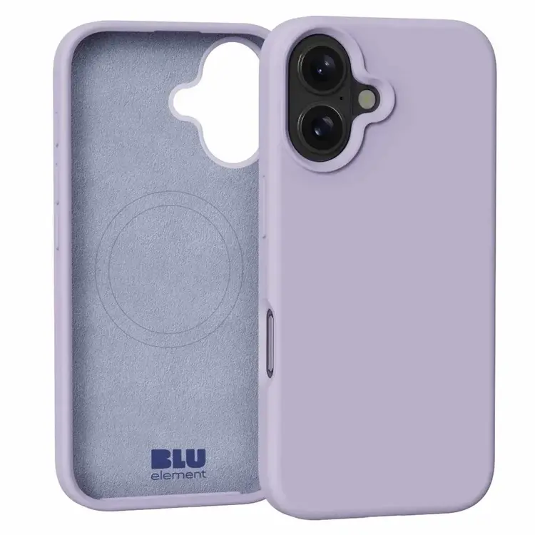 Blu Element iPhone 16 Silicone w/MagSafe Case Lavender