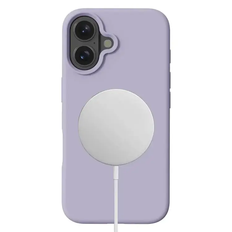 Blu Element iPhone 16 Silicone w/MagSafe Case Lavender