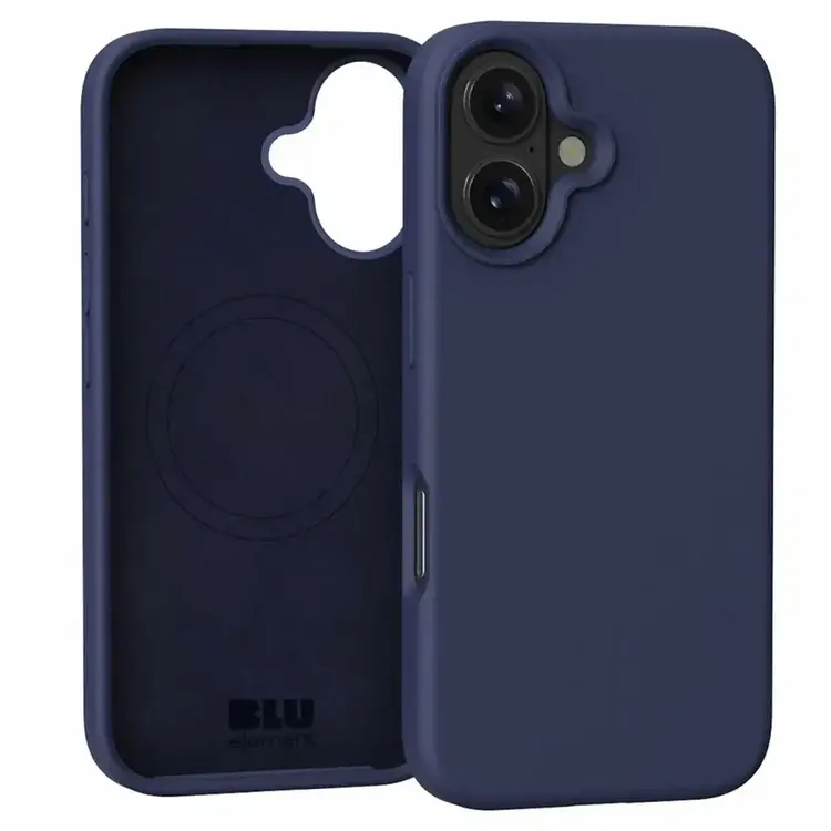 Blu Element iPhone 16 Silicone w/MagSafe Case Navy