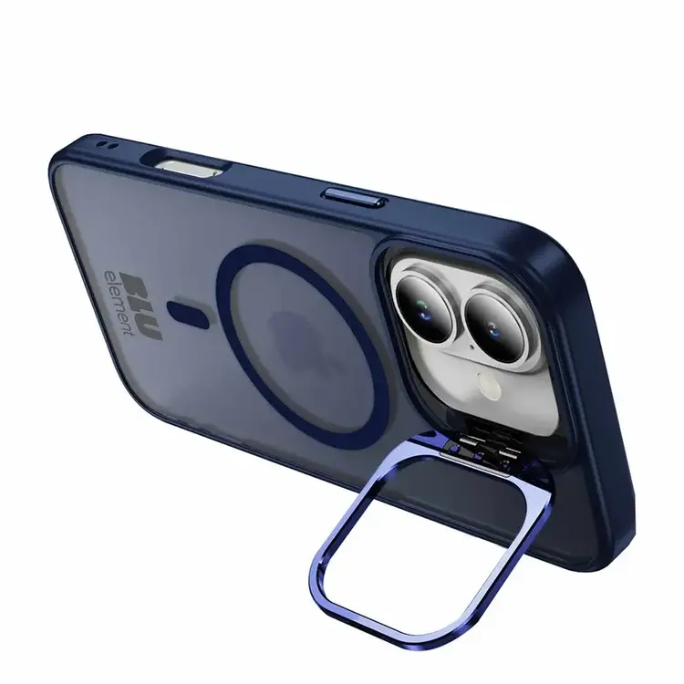 Blu Element iPhone 16 Chromatic Kick MagSafe Case Navy