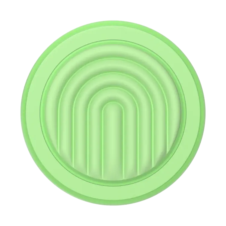 PopSockets PopGrip MagSafe Round w/Adapter Ring PopOut Curves Matcha Dew