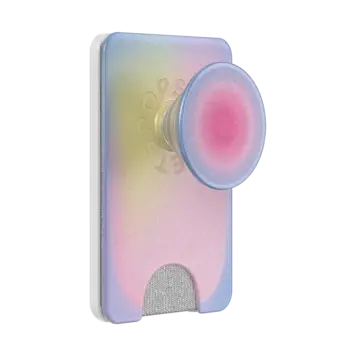 PopSockets PopWallet+ For MagSafe Round w/ Adapter Ring Aura