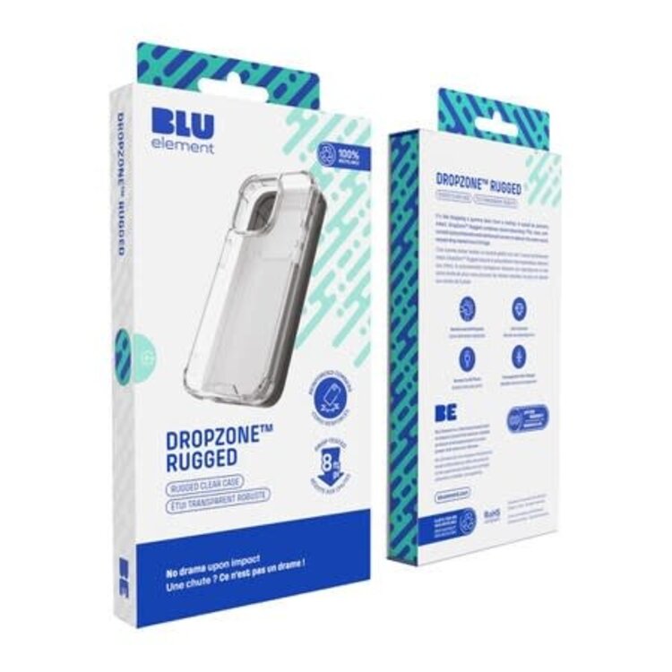 Blu Element iPhone 16 DropZone Rugged Case Clear