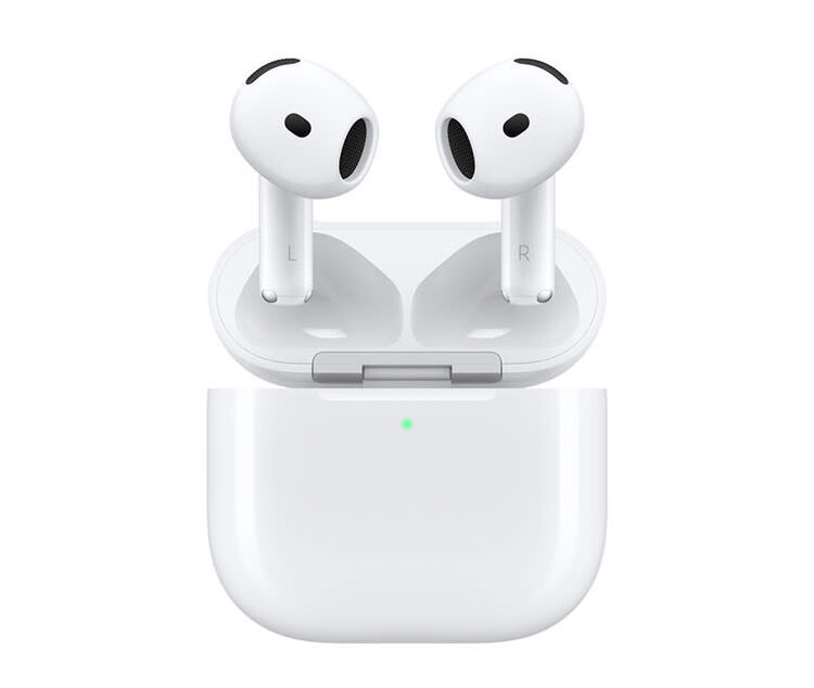 Apple AirPods 4 MagSafe Compatible w/ ANC and USB-C Charging Case White