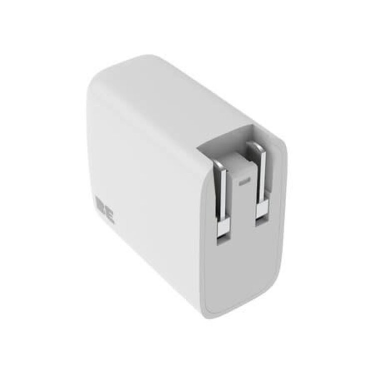 Blu Element Wall Charger Dual USB-C 45W PD & USB-A White
