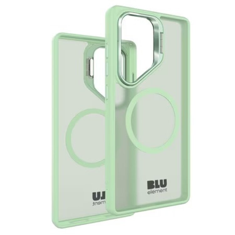 Blu Element Samsung S25 Ultra Chromatic Kick Compatible w/MagSafe Case Light Green