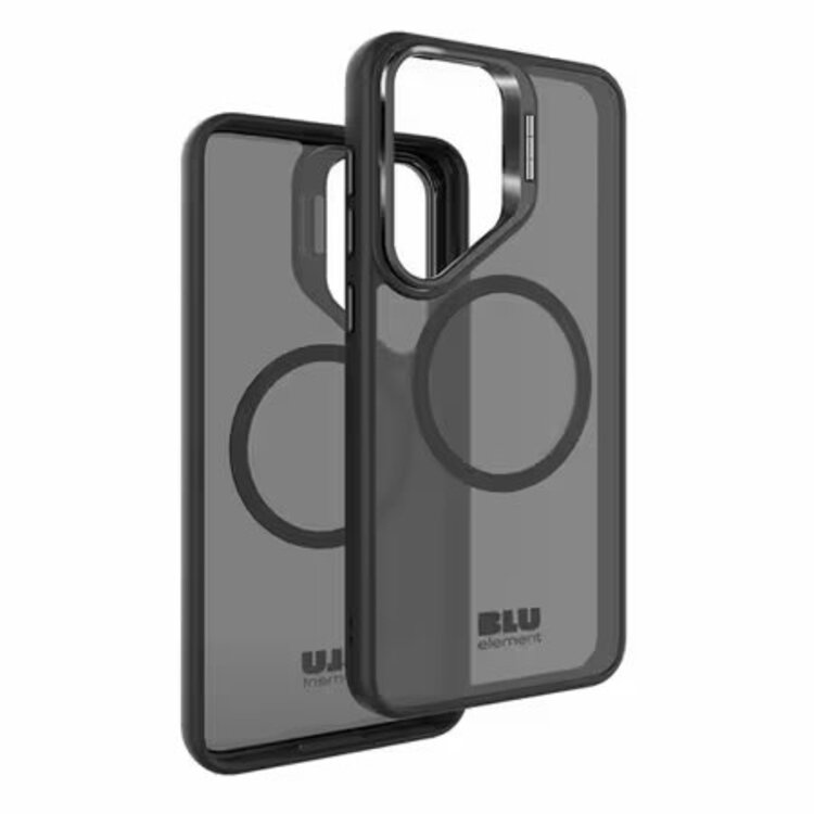 Blu Element Samsung S25 Chromatic Kick Compatible w/MagSafe Case Black