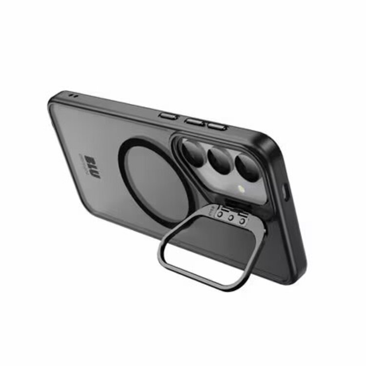 Blu Element Samsung S25 Chromatic Kick Compatible w/MagSafe Case Black