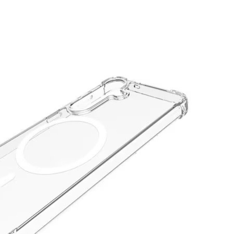 Blu Element Samsung S25 Dropzone Rugged Compatible w/MagSafe Case Clear