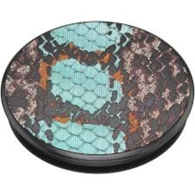 PopSockets PopGrip Luxe Embossed Metal Watersnake
