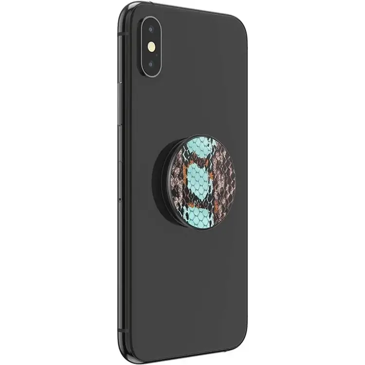 PopSockets PopGrip Luxe Embossed Metal Watersnake