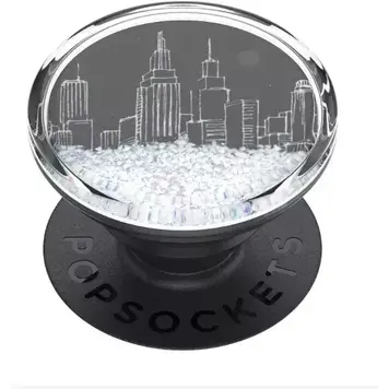 PopSockets PopGrip  Luxe Tidepool Snow Globe Cityscape