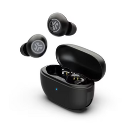 JLab Audio Go Pop True Wireless Earbuds with Active Noise Cancellation Black