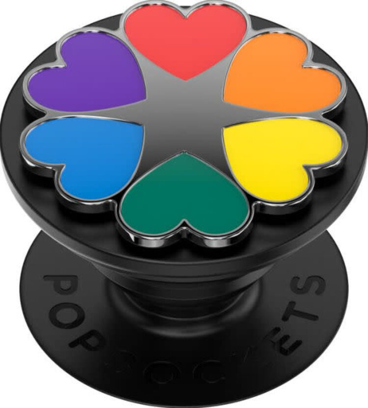 PopSockets PopGrip Spinner Pride Hearts