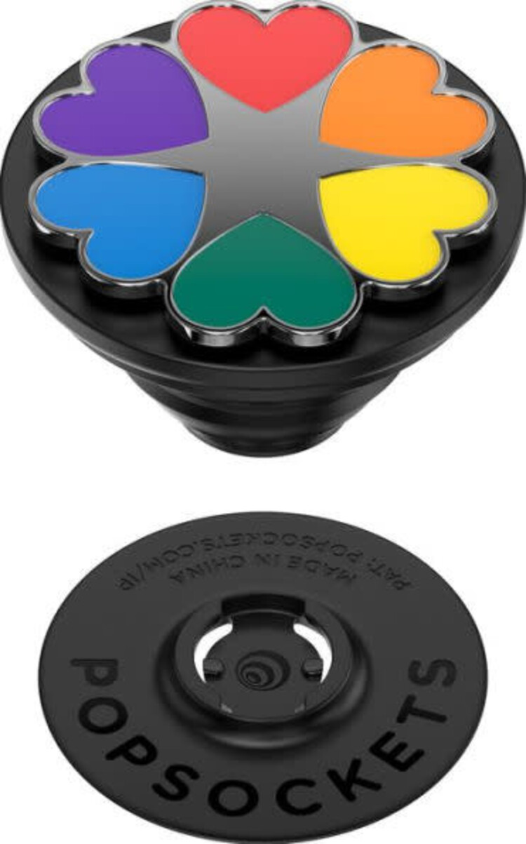 PopSockets PopGrip Spinner Pride Hearts