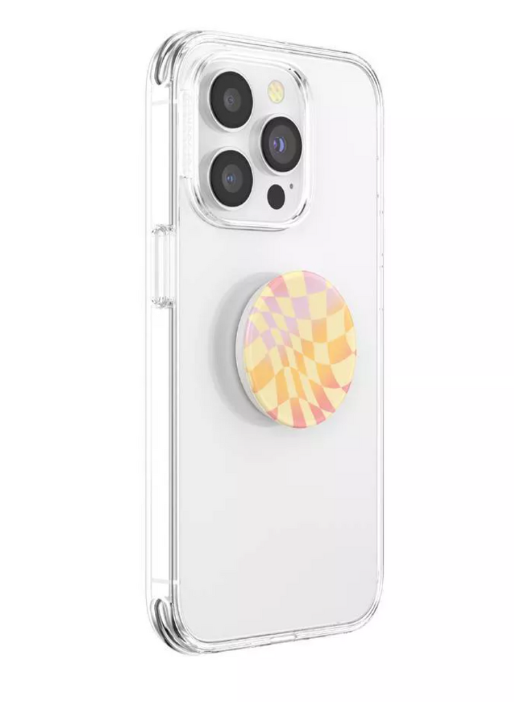 PopSockets PopGrip Sunset Checker