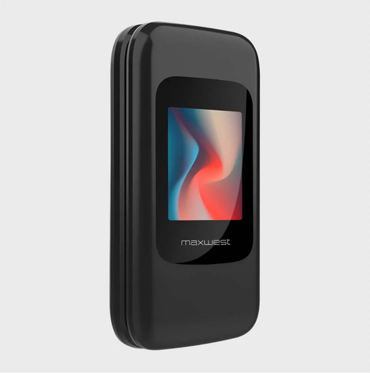 Vice 4G Flip Phone Black