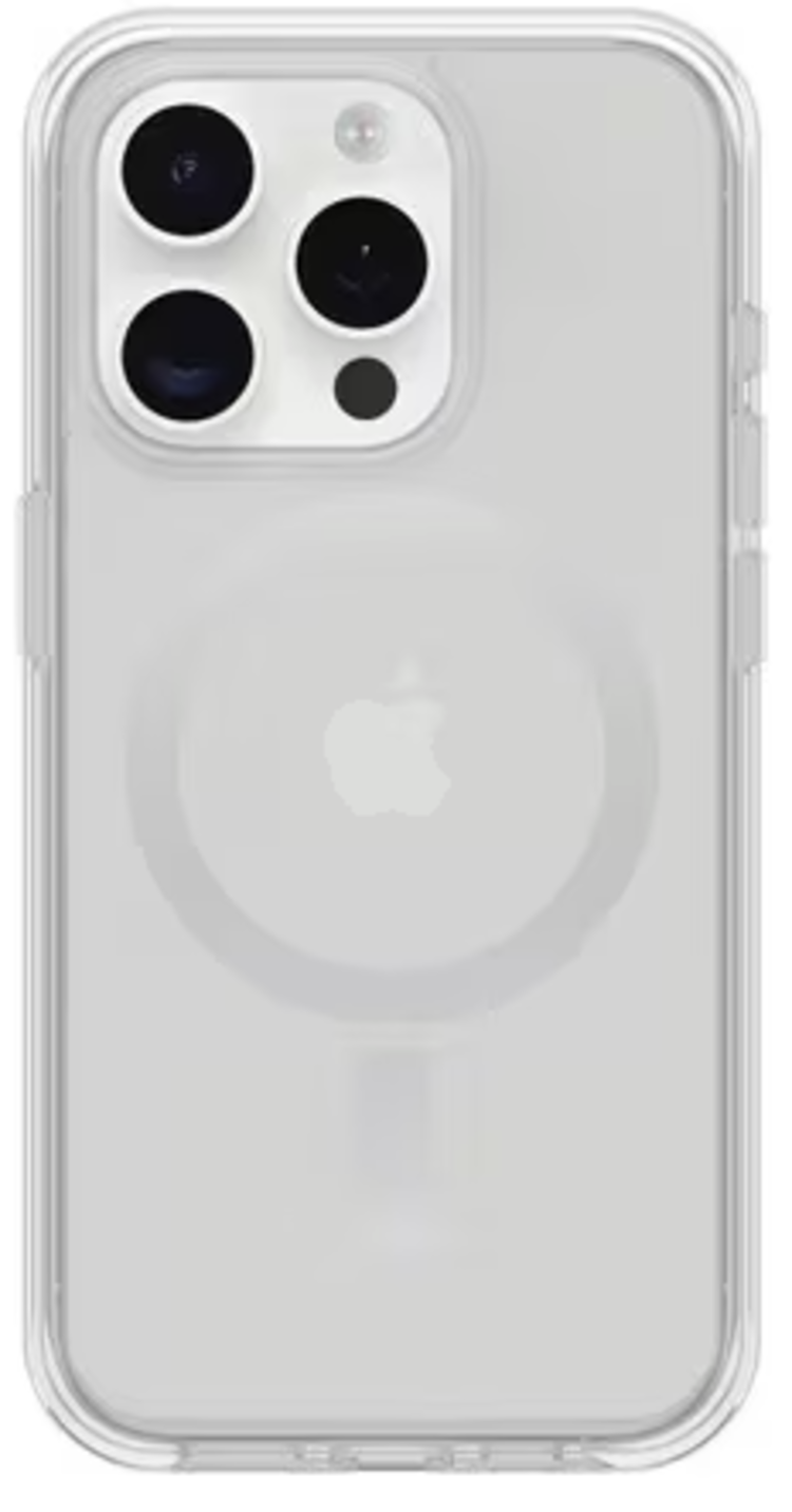Otterbox iPhone 15 Pro Symmetry Clear MagSafe Case Clear