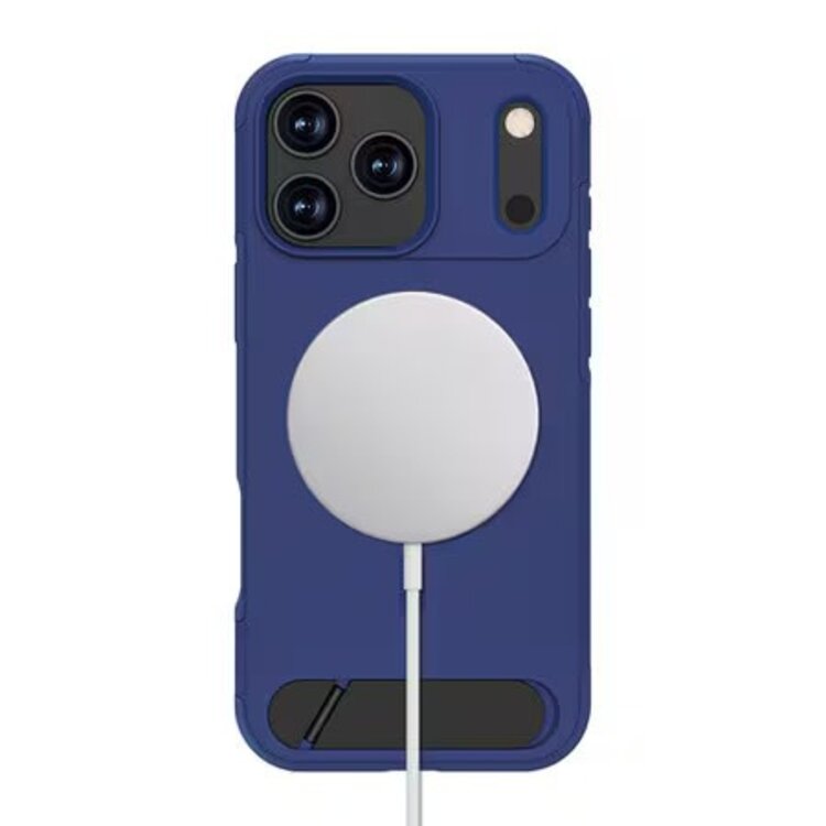 Blu Element iPhone 17 Pro Max Armour Ultra MagSafe w/Kickstand Case Navy