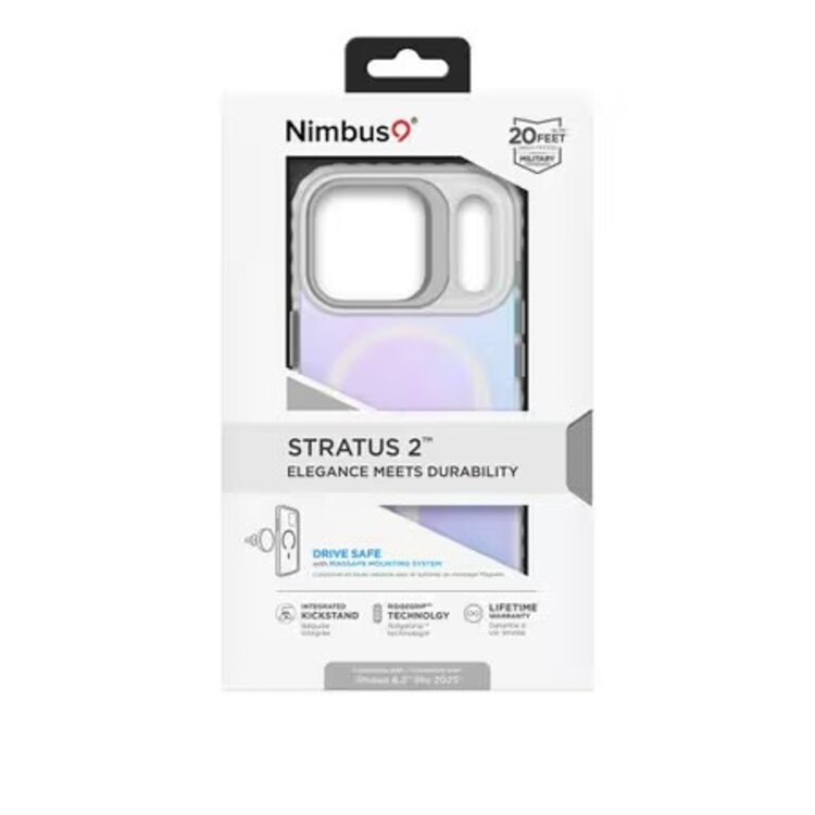Nimbus9 iPhone 17 Pro Stratus 2 MagSafe Case Frost