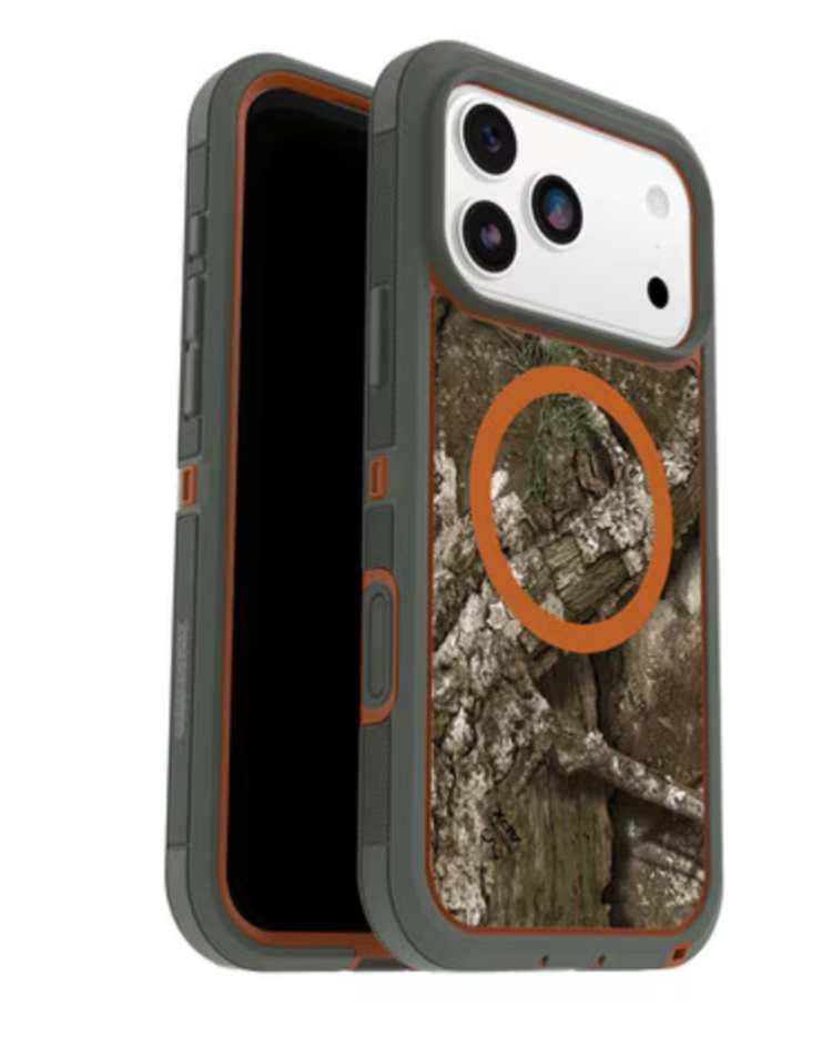 Otterbox iPhone 17 Pro Max Defender Pro XT Clear MagSafe Case Realtree Apx (Green)