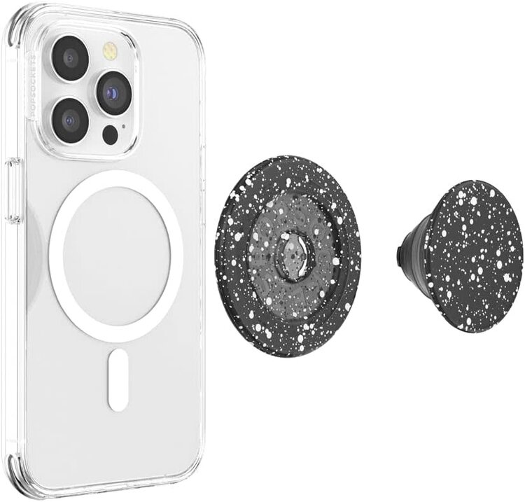 PopSockets PopGrip MagSafe Black Speckle