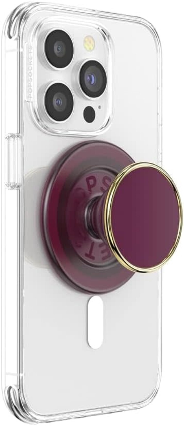 PopSockets PopGrip Enamel Red Red Wine Magsafe