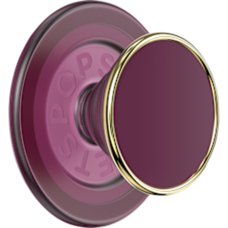 PopSockets PopGrip Enamel Red Red Wine Magsafe