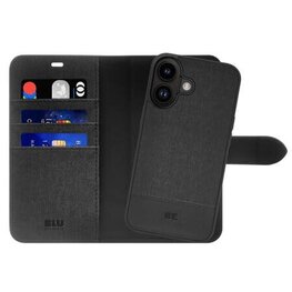 Blu Element iPhone 16 Folio 2-in-1 MagSafe Case Black