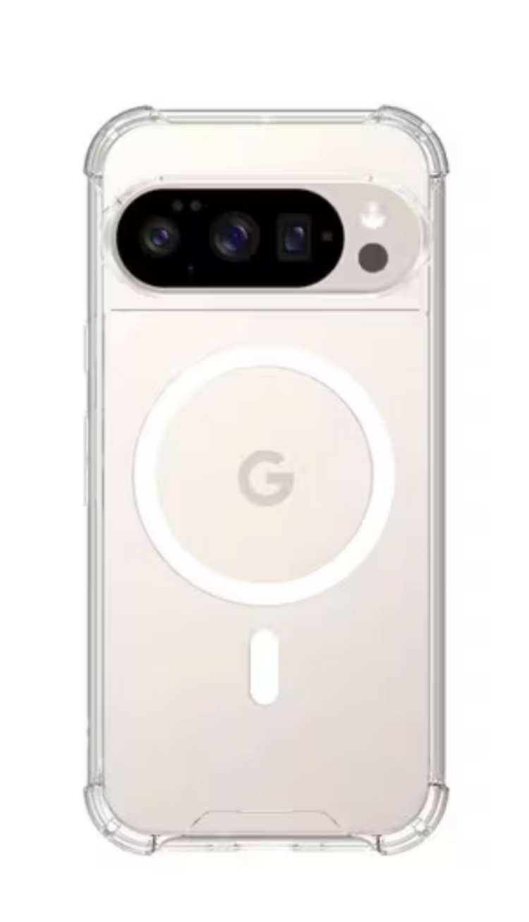 Blu Element Google Pixel 10/10 Pro DropZone Rugged w/Magnets Clear