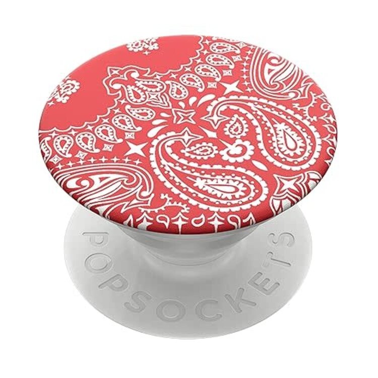 PopSockets Pop Grip Red Bandana
