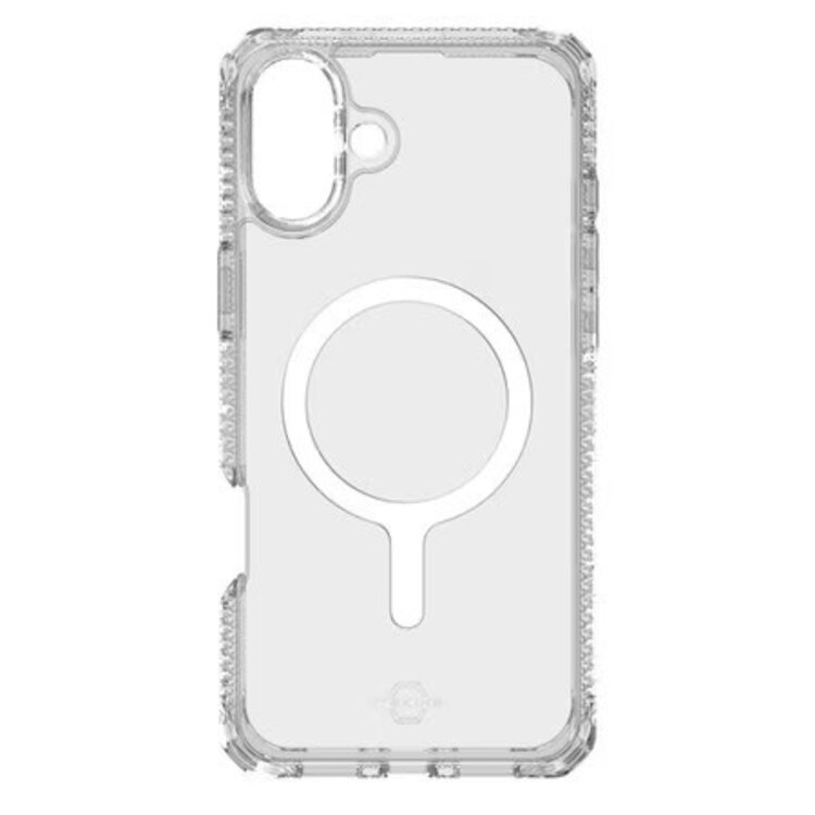 ITSKINS iPhone 16 Hybrid_R MagSafe Case Clear