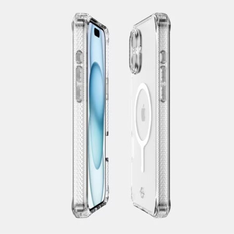 ITSKINS iPhone 16 Hybrid_R MagSafe Case Clear