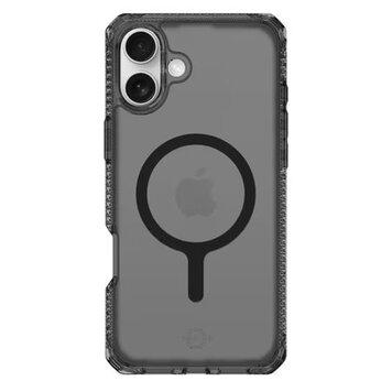 ITSKINS iPhone 16 Hybrid_R Vapor MagSafe Case Smoke