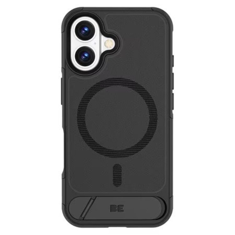 Blu Element iPhone 16  Armour Ultra MagSafe w/Kickstand Case Black