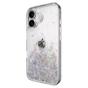 iPhone 16 Starfield 3D Glitter Case Transparent