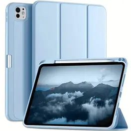 iPad Pro 11" M4 (2024) Smart Case w/Pencil Holder Blue