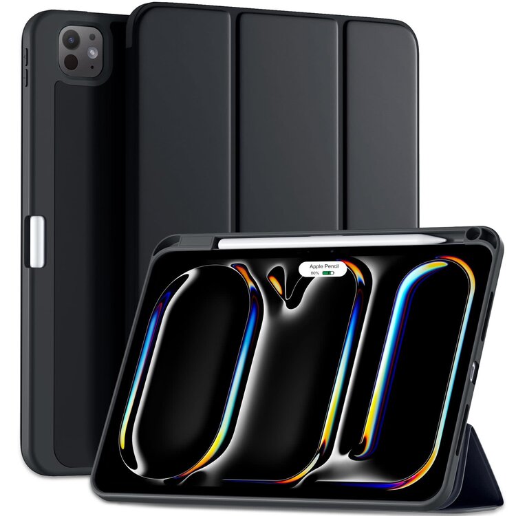 iPad Pro 11" M4 (2024) Smart Case w/Pencil Holder Black