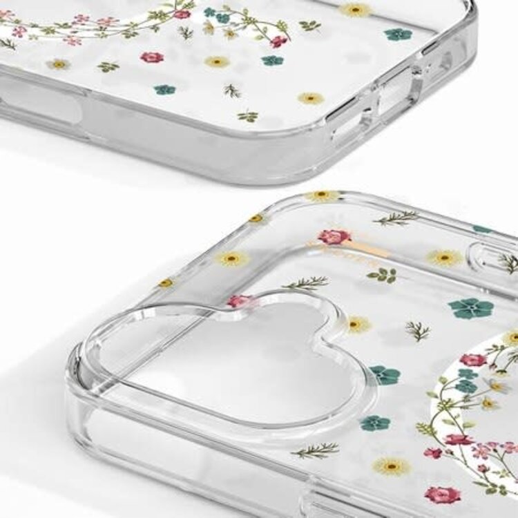 Ideal of Sweden iPhone 17 Clear MagSafe Mid Case Petite Floral
