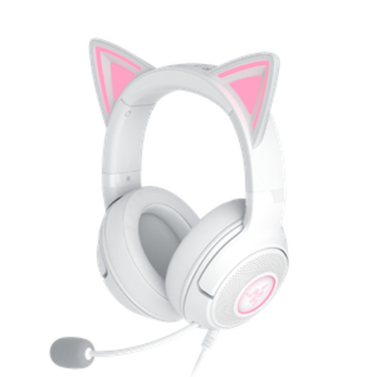 Razer Kraken Kitty V2 Wired Gaming Headset White (Razer Renewed)