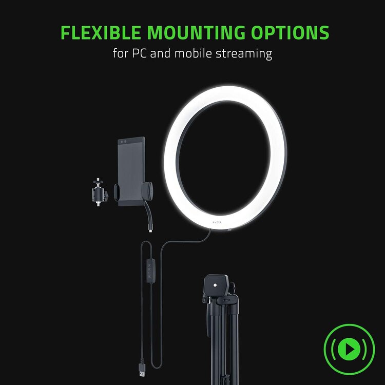 Razer Razer Ring Light 12" Streaming and Selfie Light (Razer Renewed)