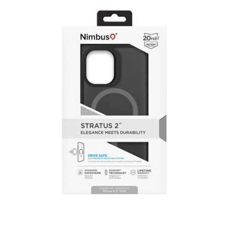 Nimbus9 iPhone 17 Stratus 2 MagSafe Case Smoke