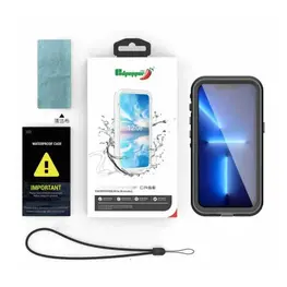 iPhone 7/8/SE 2nd/3rd Gen Waterproof Case Clear/Black