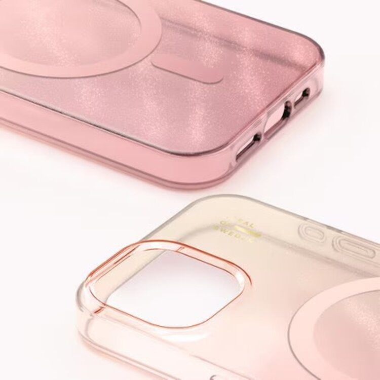 Ideal of Sweden iPhone 17e/16e/15/14/13 Glitter Glow MagSafe Case Rose Blush