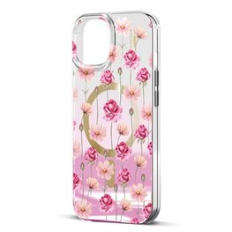 Ideal of Sweden iPhone 17e/16e/15/14/13 Mirror MagSafe Case Rose Blush Floral