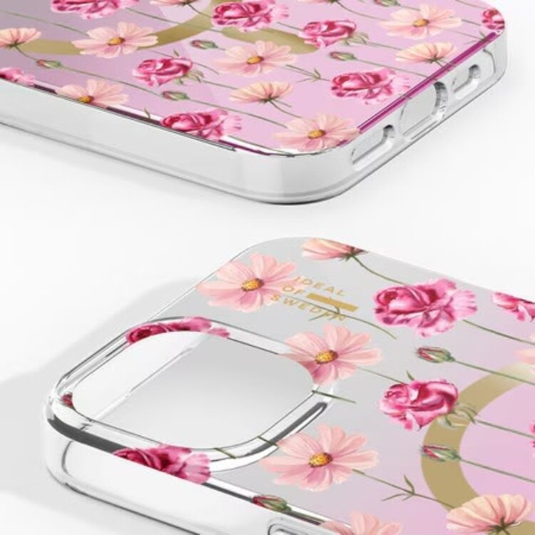 Ideal of Sweden iPhone 17e/16e/15/14/13 Mirror MagSafe Case Rose Blush Floral